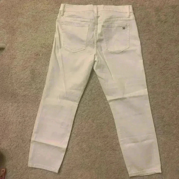 NWOT Joe’s white crop stretch jeans 28 - Picture 5 of 7